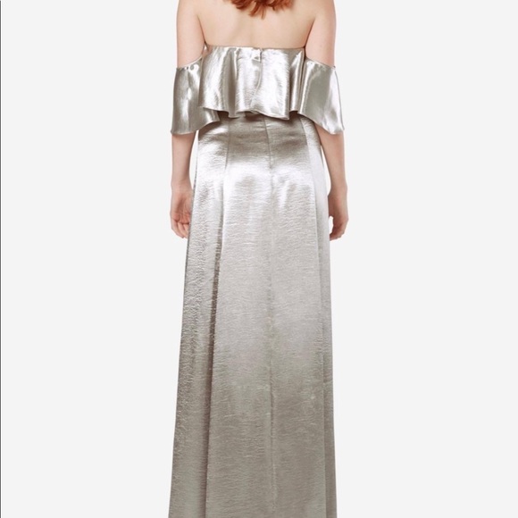 Fame and partners silver metallic dress - Picture 4 of 7